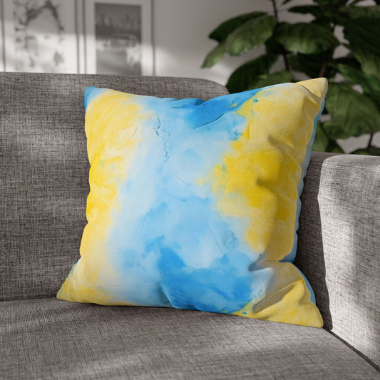 Vibrant Watercolor Pillowcase