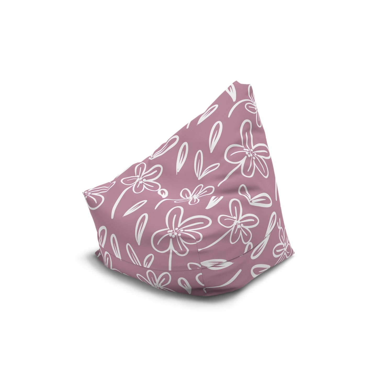 Floral Bean Bag Chair Cover