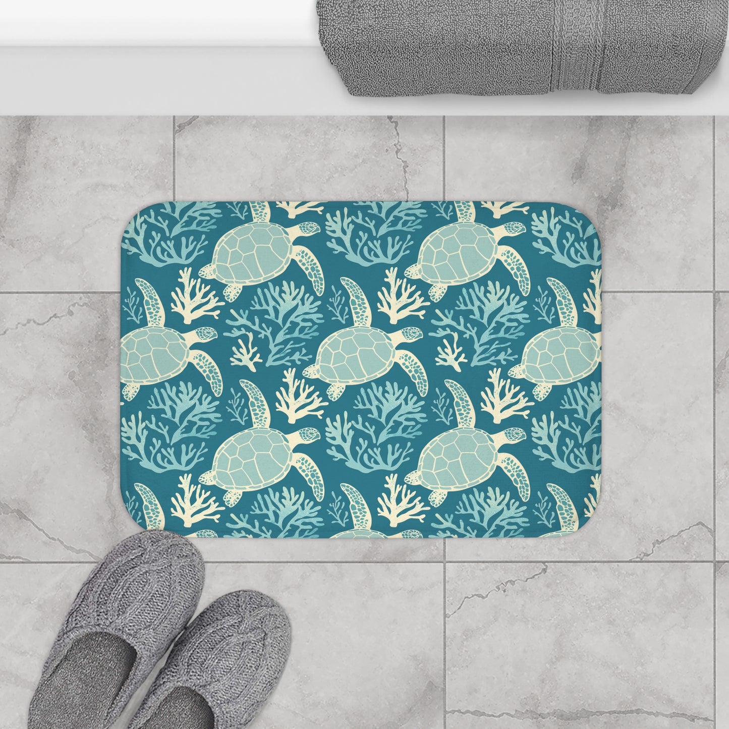 Sea Turtle Bath Mat