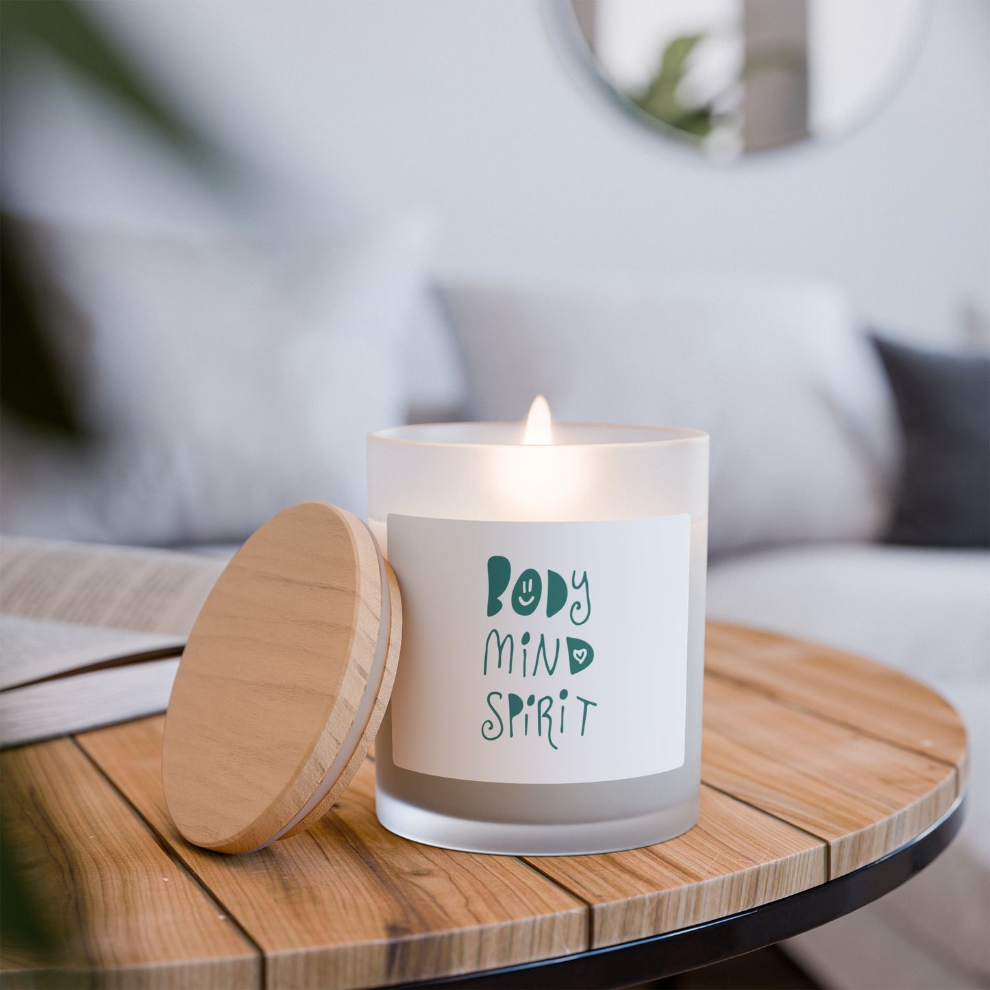 Mind Spirit Motivational Candle