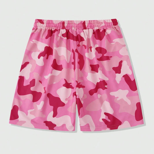 New Summer Men's Los Angeles LA Shorts Breathable Absorb Sweat Quick-drying Gyms Loose Beach