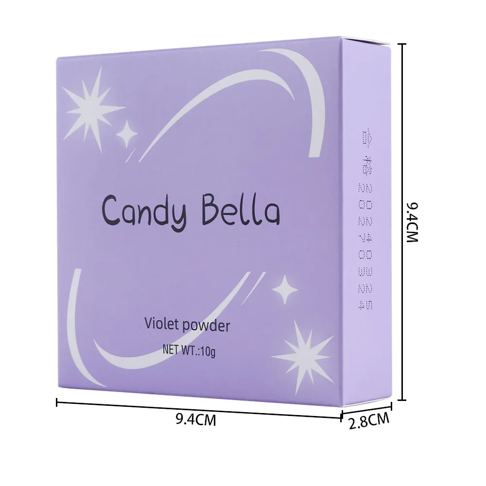 Two color powder, delicate, smooth, light, compact, natural, portable, makeup setting powder