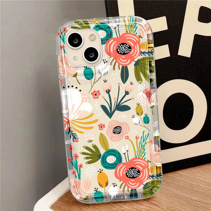 For Samsung Galaxy A54 Flowers Case Samsung A56 A55 A52S A 54 A53 5G A35 A36 A34 A14 A33 A32 A15 A13 A12 A24 A71 A26 Cases Cover