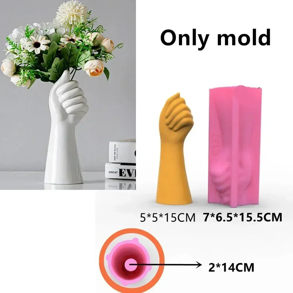DIY Dance Cloth Shoes Shaped Vase Epoxy Resin Silicone Mold Ballet Foot Vase Concrete Cement Mold Home Decor Vase Gypsum Mold