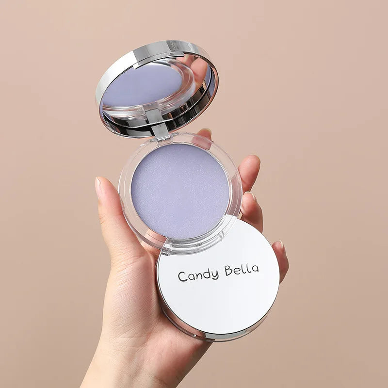 Two color powder, delicate, smooth, light, compact, natural, portable, makeup setting powder
