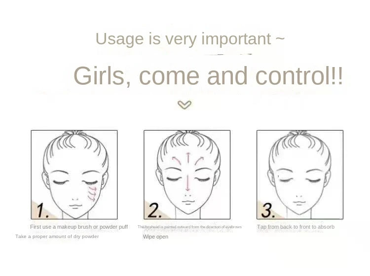 Mini Powder Setting Powder Sample Lasting Oil Control Waterproof Foundation Natural Brighten Skin Tone Mini Powder Makeup