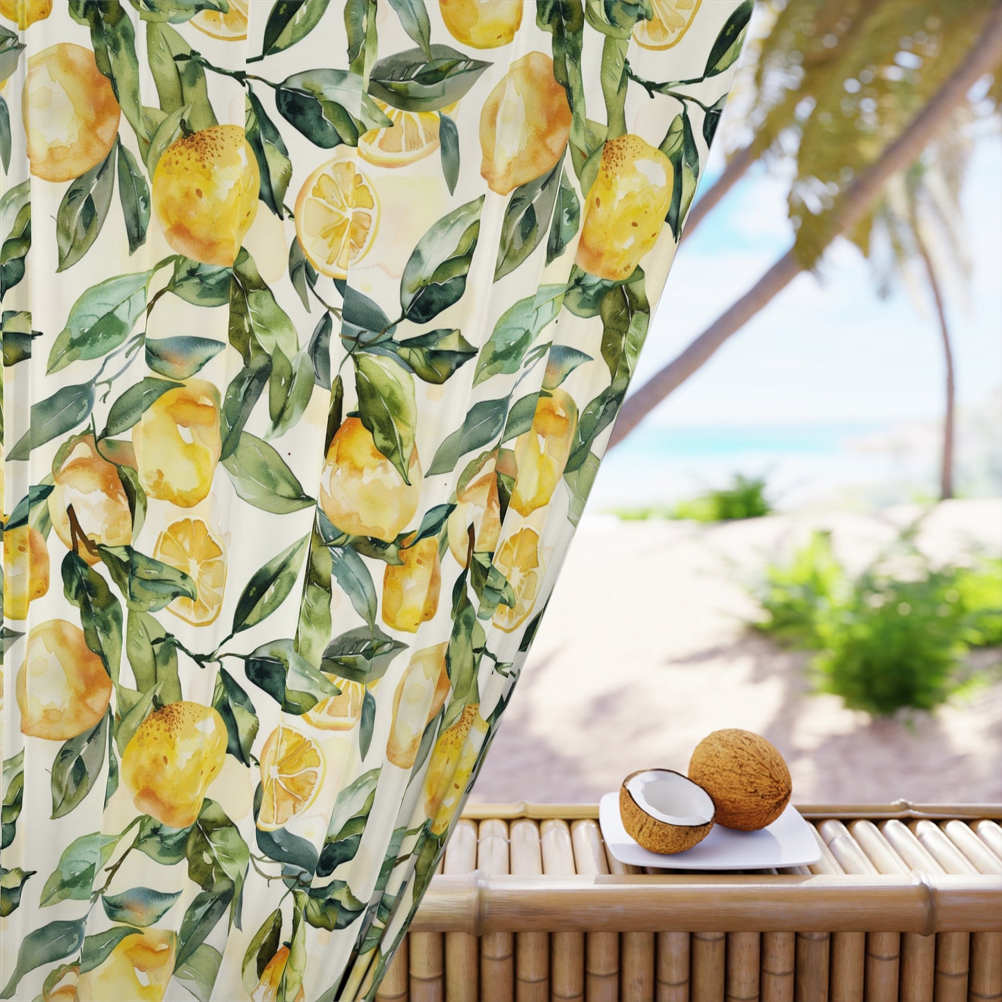 Lemon Grove Window Curtains