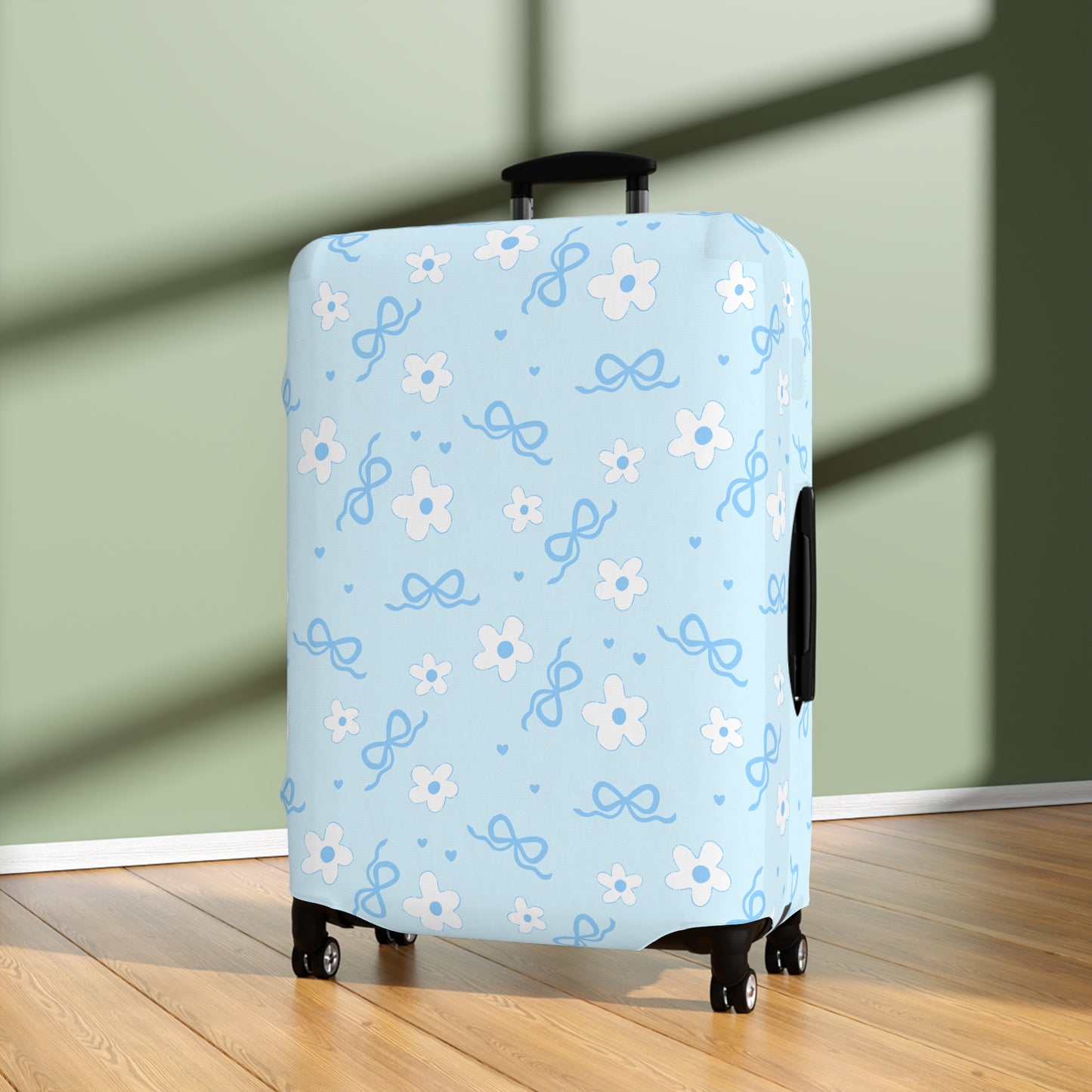 Floral Luggage Cover