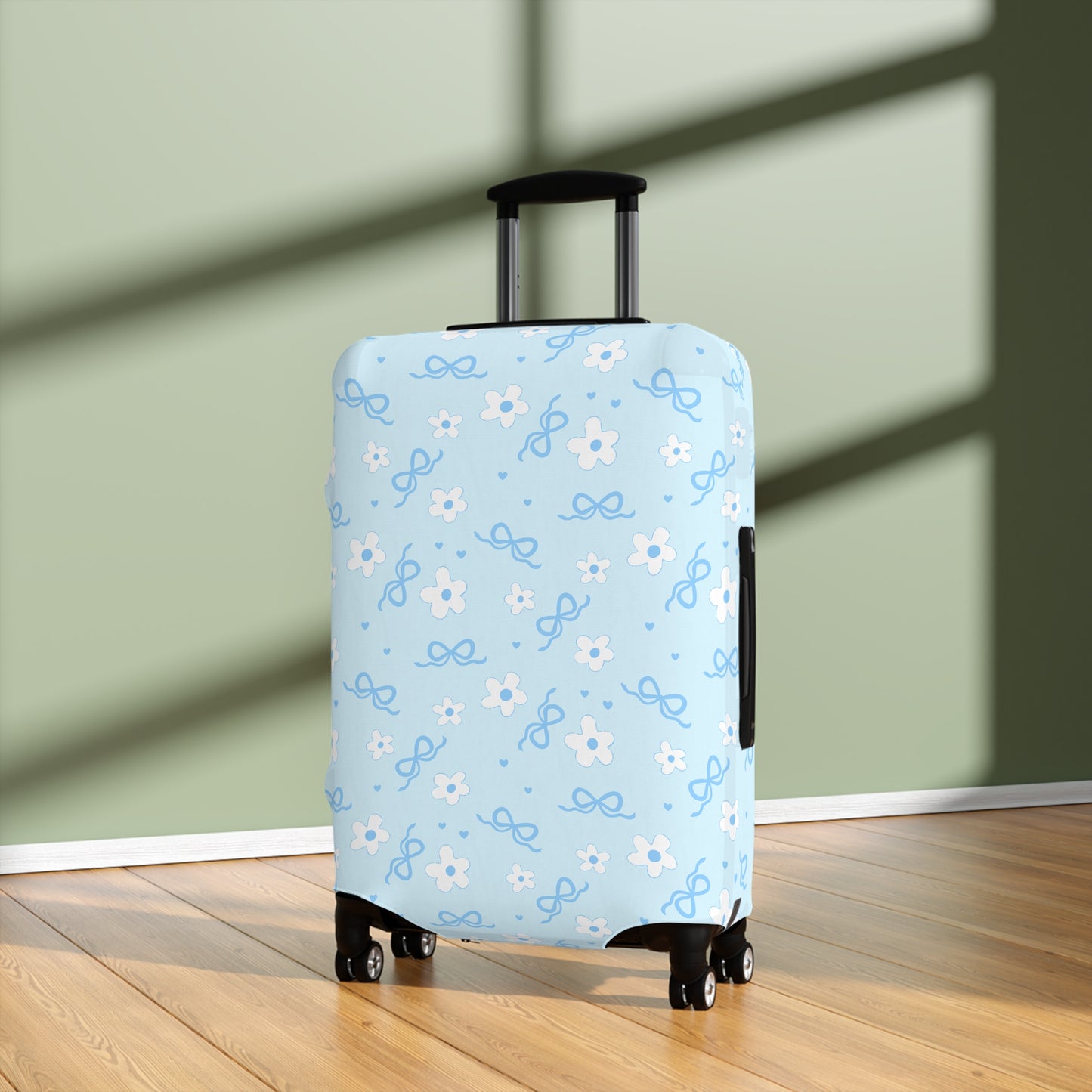 Floral Luggage Cover