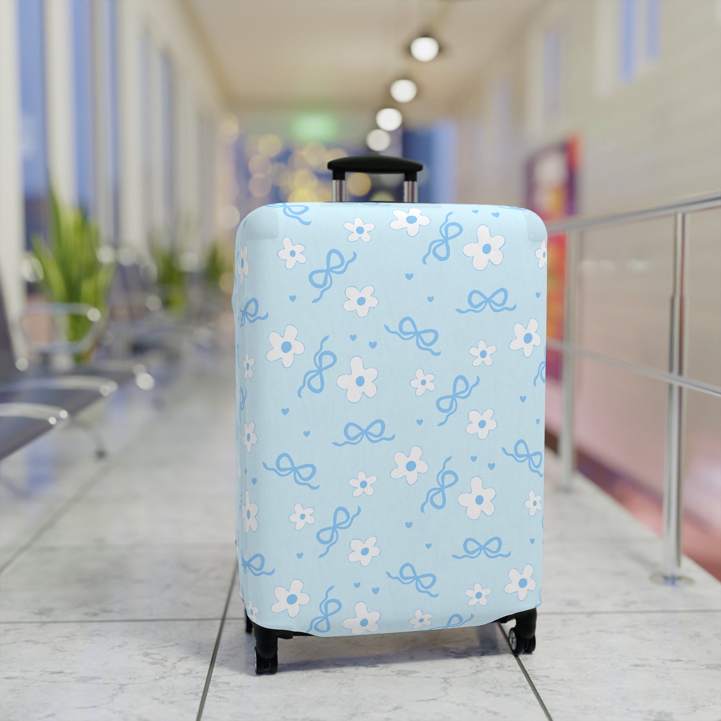 Floral Luggage Cover