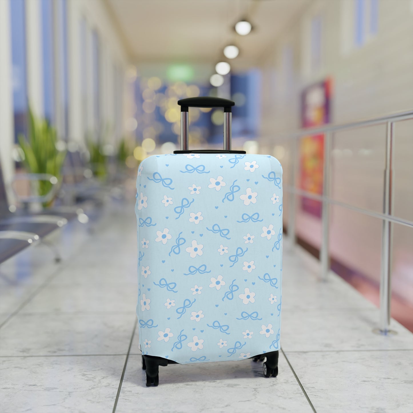 Floral Luggage Cover