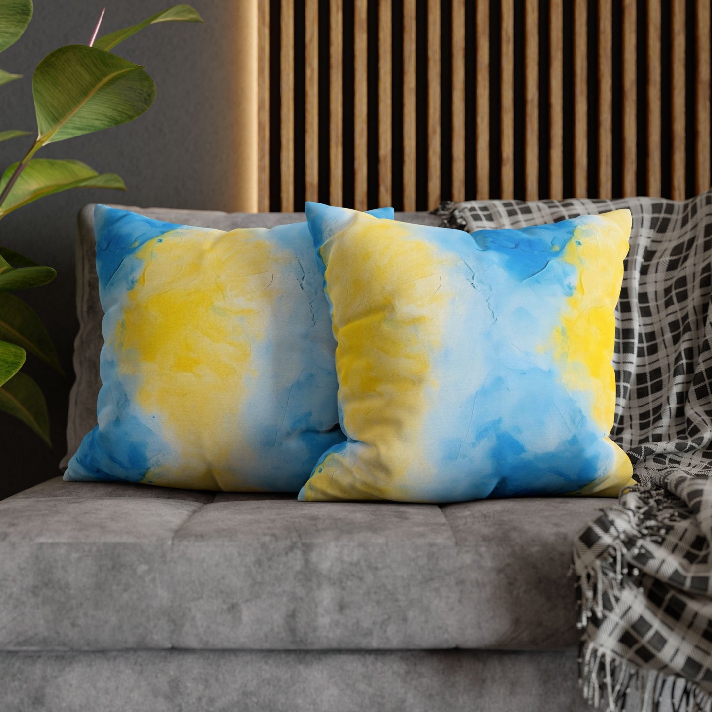 Vibrant Watercolor Pillowcase