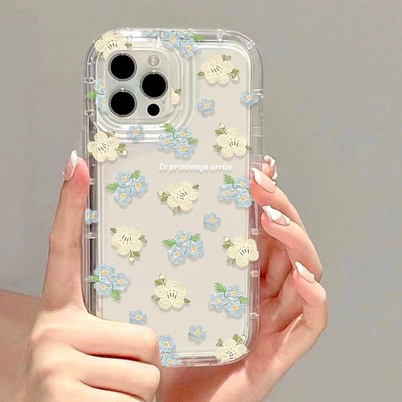 For Samsung Galaxy A54 Flowers Case Samsung A56 A55 A52S A 54 A53 5G A35 A36 A34 A14 A33 A32 A15 A13 A12 A24 A71 A26 Cases Cover