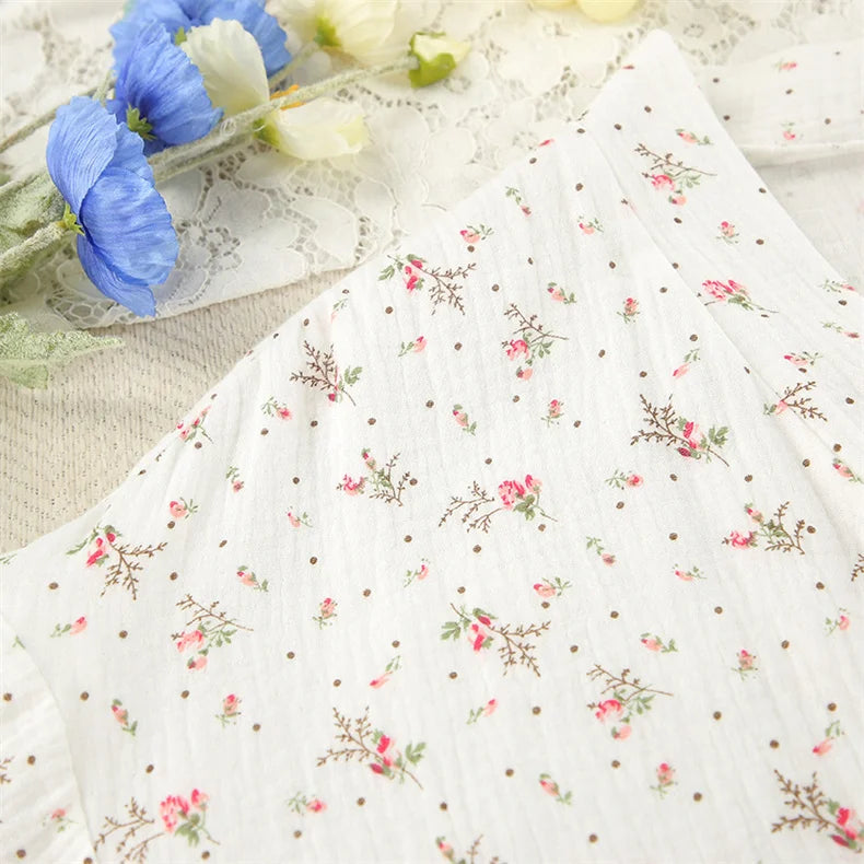 Women's Pajamas With Belt Casual Long-sleeved Shorts Pants Sleepwear Pyjama Nightwear Home Wear