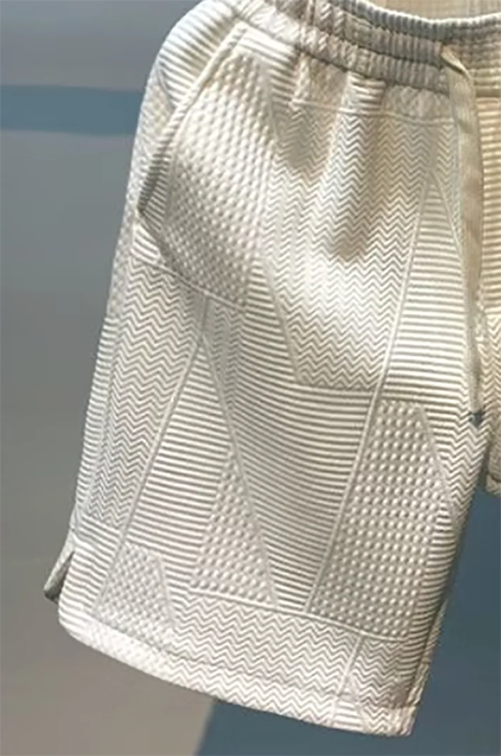 Men's Shorts New Summer Wear Fashion Brand Split Five Quarter Pants